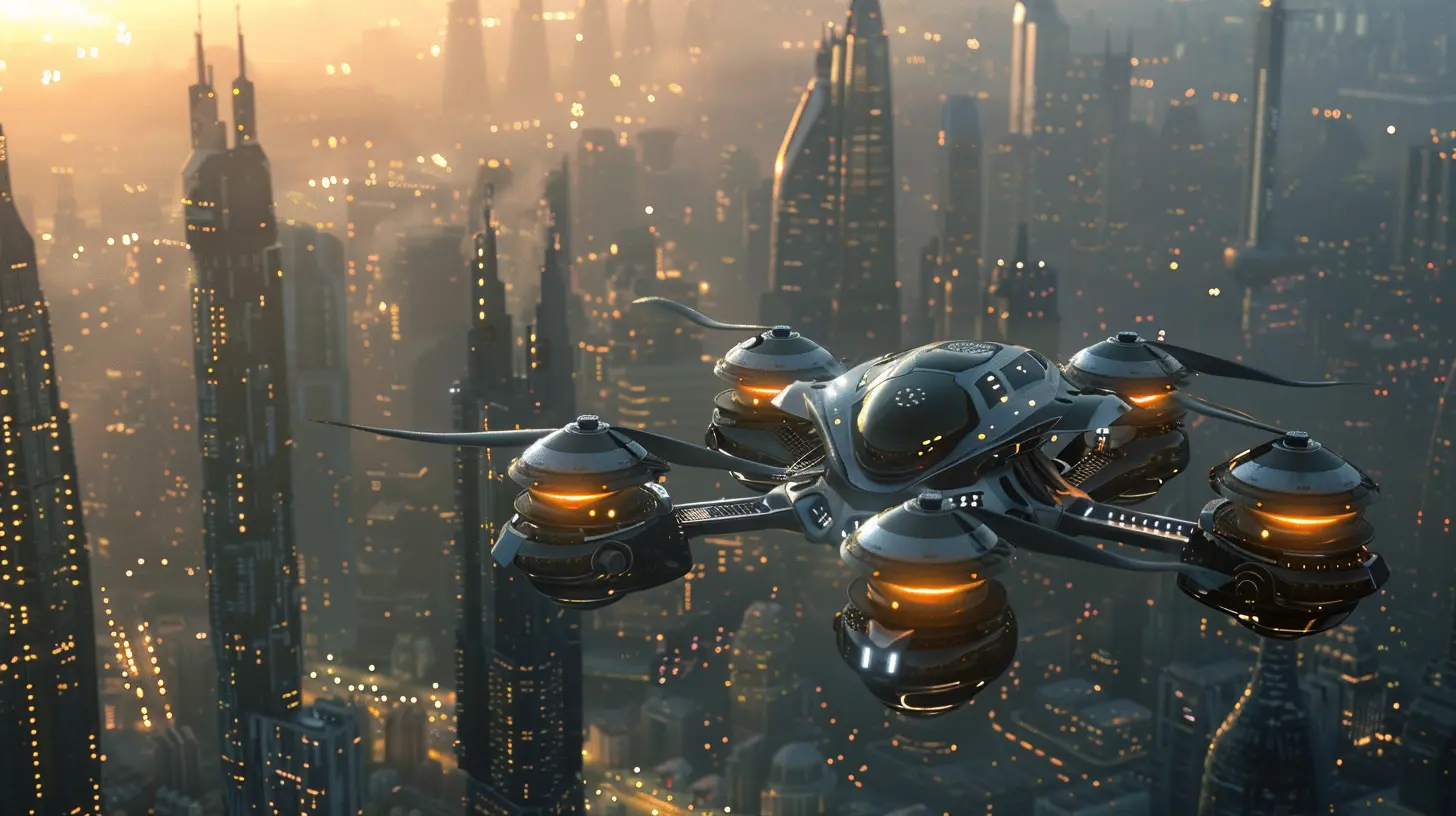 Drones and the Future of Smart Cities