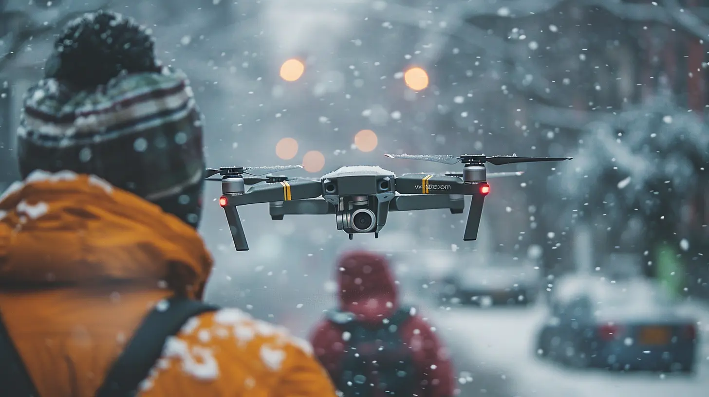 Flying Drones in Challenging Weather: A Survival Guide