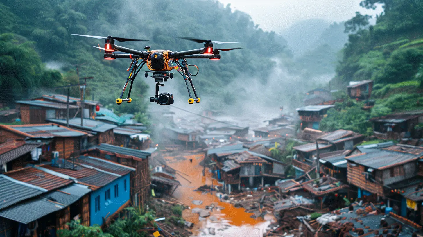 How Drones Are Used in Disaster Relief Efforts