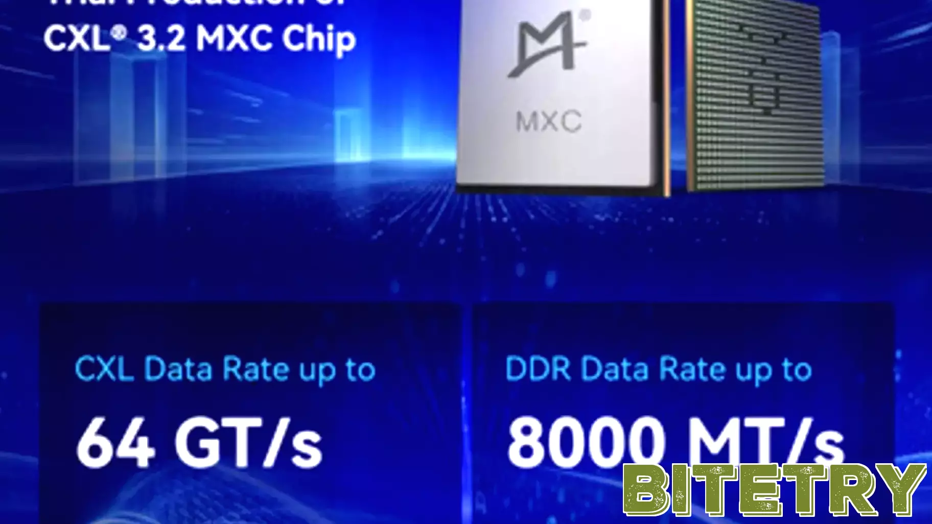 Montage Technology Announces Industry-First Trial Production of CXL 3.2 MXC Chip