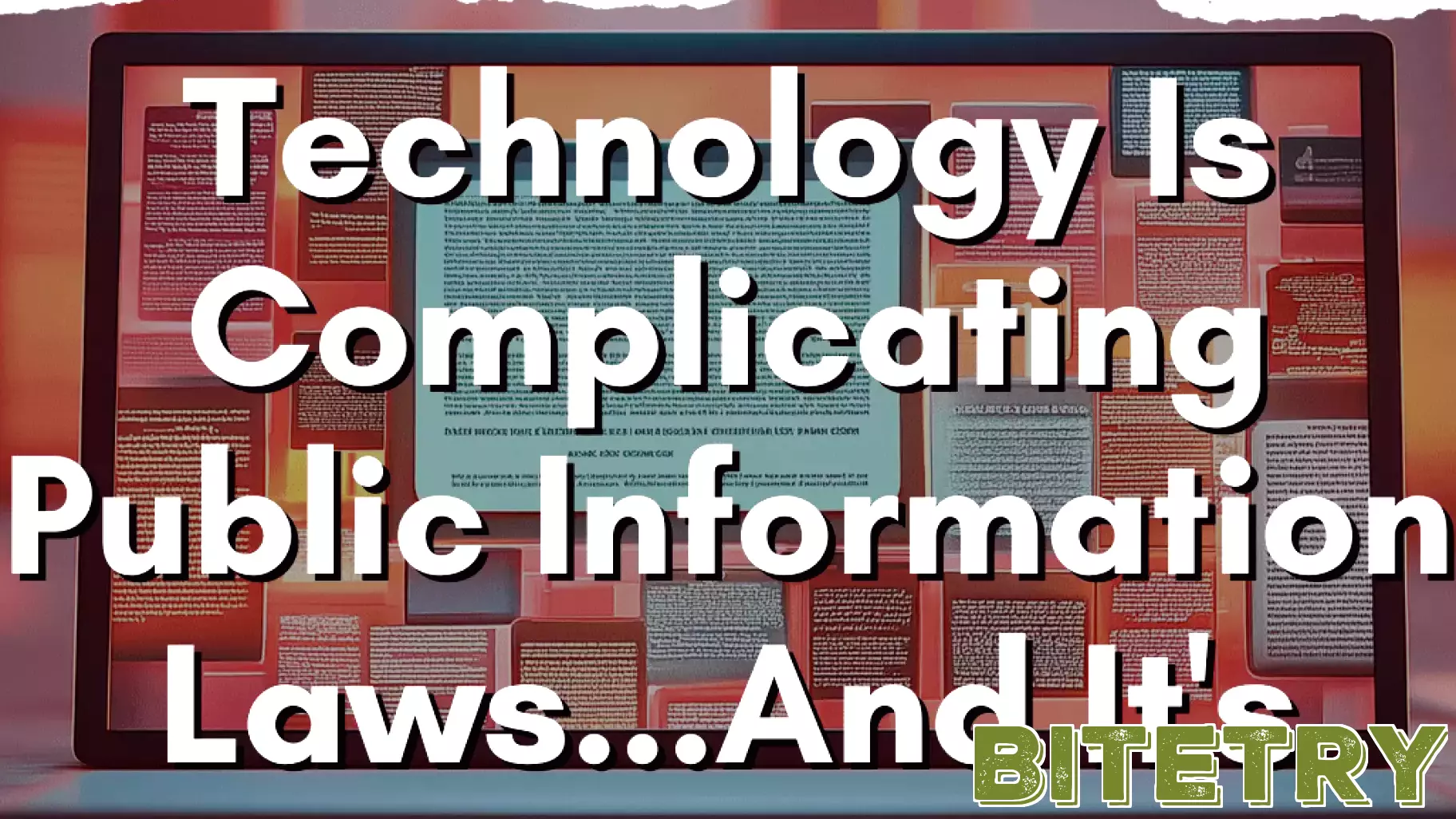 The Impact of Technology on Public Information Access