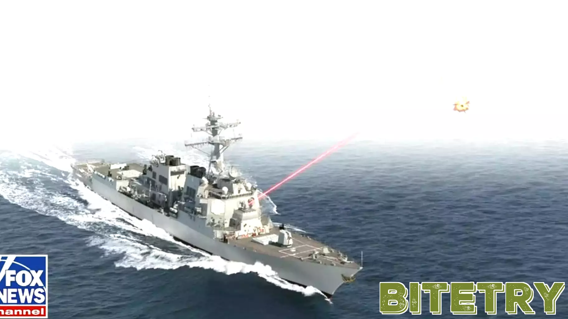 US deploys laser technology to down Iranian drones