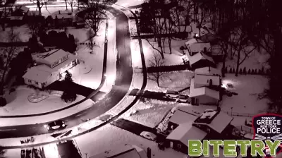 Greece Police use drone technology to catch suspect