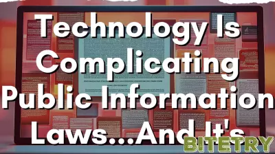 The Impact of Technology on Public Information Access